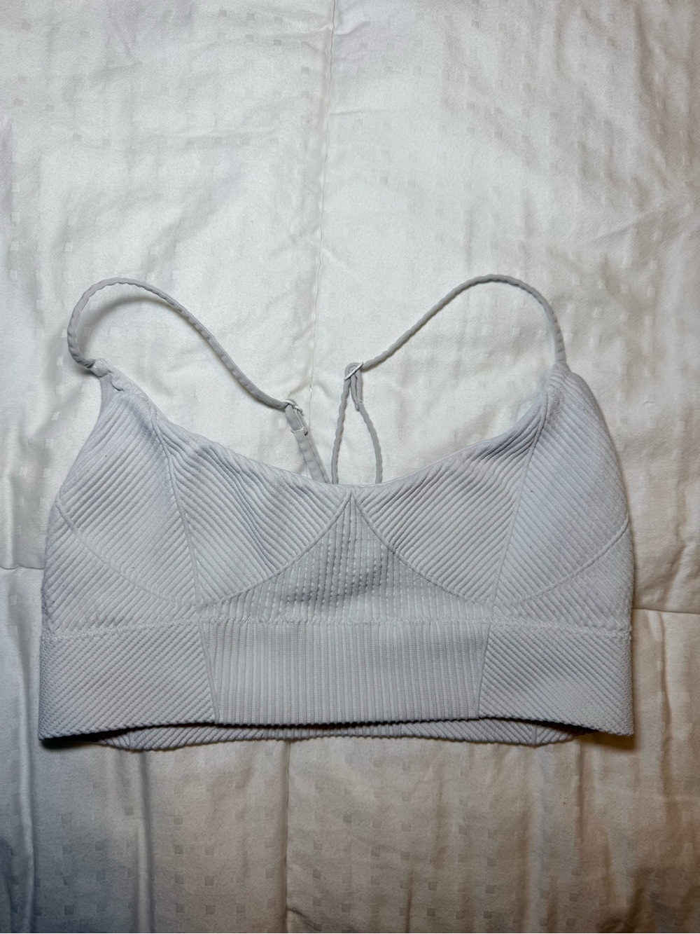 Free People Ribbed Bralette with Adjustable Straps